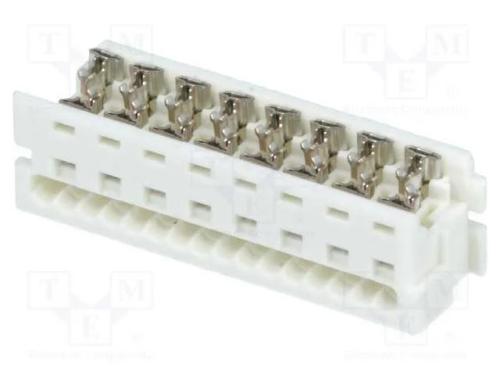 Ficha, Fio-Placa, Fêmea, Pin: 16, 1,27mm, Idc, para Fita, Picoflex