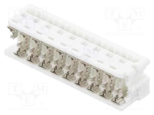 Ficha, Fio-Placa, Fêmea, Pin: 18, 1,27mm, Idc, para Fita, Picoflex