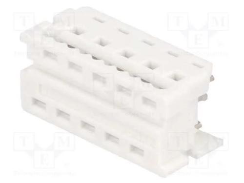 Ficha, Fio-Placa, Fêmea, Pin: 10, 1,27mm, Idc, para Fita, Picoflex