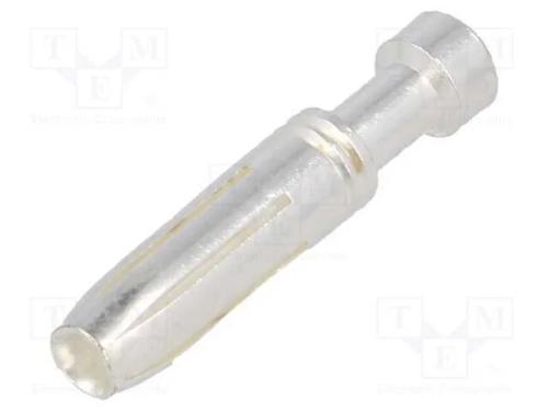 Contacto, fêmea, liga em cobre, prateado, 1,5mm2,.