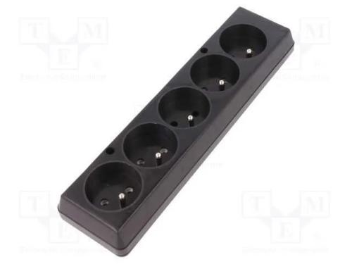 Conector: de alimentação, fêmea, multiplicador, 2.