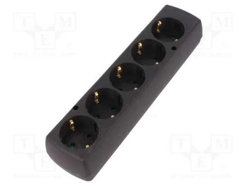 Conector: de alimentação, fêmea, multiplicador, 2.
