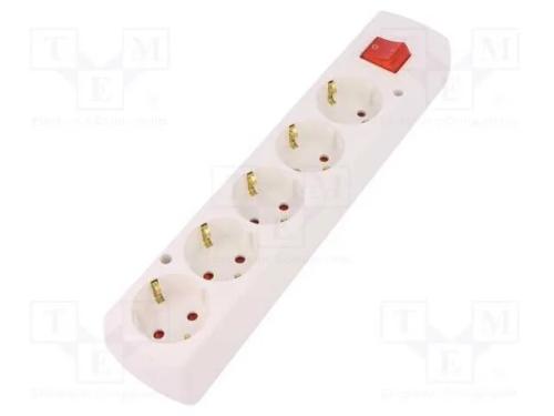 Conector: de alimentação, fêmea, multiplicador, 2.