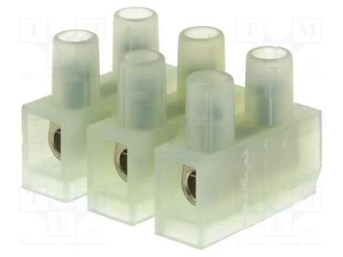 Bloco terminal, terminal parafusado, 4mm2, 400V, .