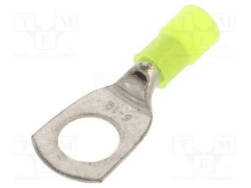 Terminal: anel tubular, M10, : 10,2mm, 4÷6mm2, ce.