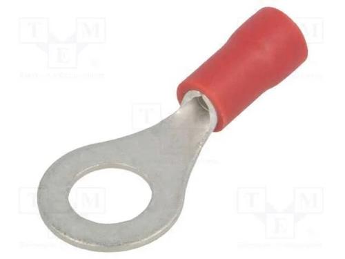 Terminal: de olhal, M6, : 6,4mm, 0,5÷1mm2, cerrar.