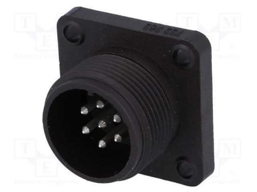 Conector: Redondos, Tomada, Cm, Ip67, Pin: 7(6+1), Macho, 10a, 50v