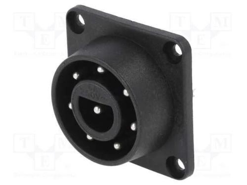 Conector: redondos, tomada, macho, PIN: 8, conect.