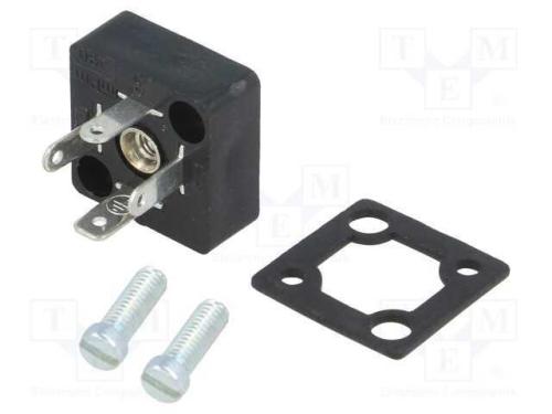 Conector: de Válvulas, Tomada, Formato C, 9,4mm, Macho, Pin: 4, Mpm