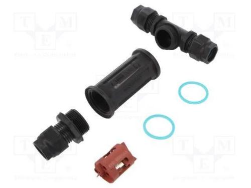 Conector: de alimentação, terminal parafusado, TH.
