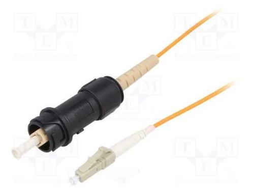 Patchcords de fibra óptica, PIN: 1, simplex de pa.