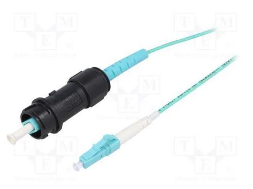 Patchcords de fibra óptica, PIN: 1, simplex de pa.