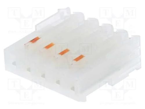 Ficha, fio-placa, fêmea, PIN: 5, 3,96mm, IDC, com.