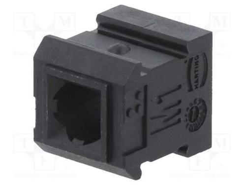 Conector: Placa-Placa, Fêmea, Pin: 1, Har-Modular, Tht, Simples