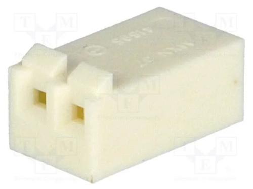 Ficha, fio-placa, f&ecirc;mea, KK 396, 3,96mm, PIN: 2, .