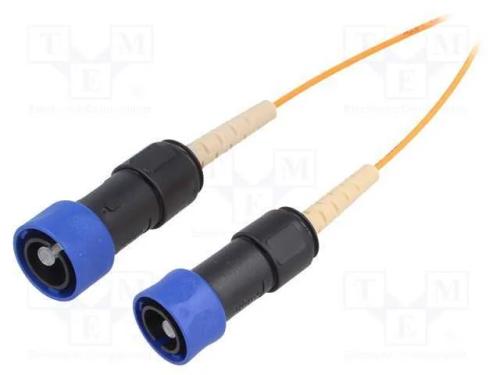 Patchcords de fibra óptica, PIN: 1, simplex de pa.