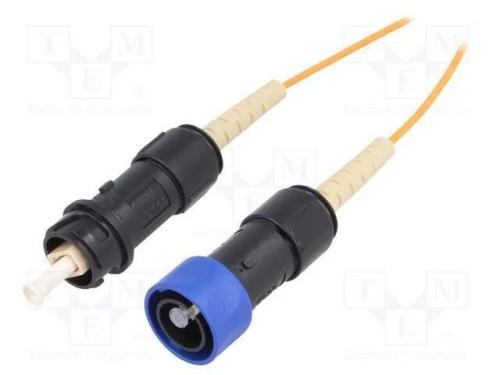 Patchcords de fibra óptica, PIN: 1, simplex de pa.