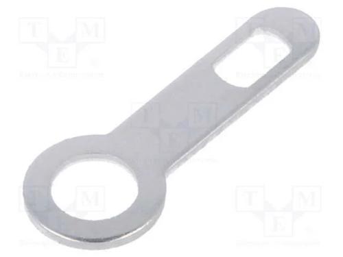 Terminal: Eletromagnético de Potência, 0,5mm, M3, Roscado, Latão