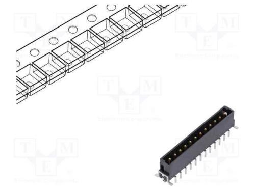 Conector: Placa-Placa, Macho, Pin: 12, 2,54mm, Har-Flex Power