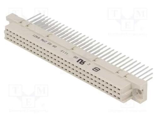 Tomada, DIN 41612, tipo C, fêmea, PIN: 96, a+b+c,.