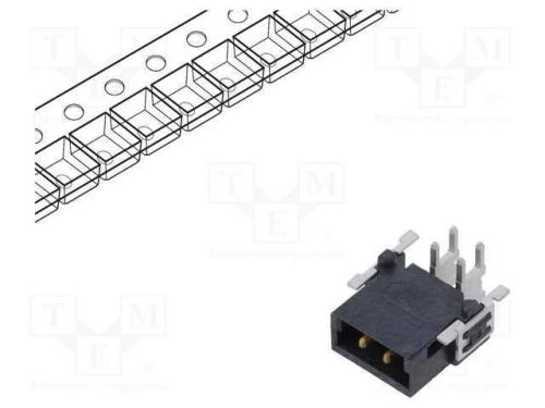 Conector: Placa-Placa, Macho, Pin: 2, 2,54mm, Har-Flex Power, 29a