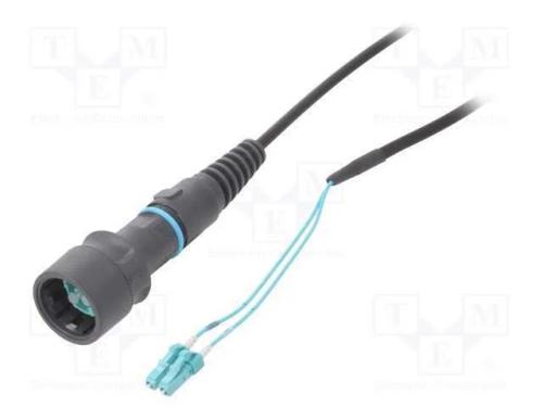 Patchcords de fibra óptica, PIN: 2, Multi modo du.