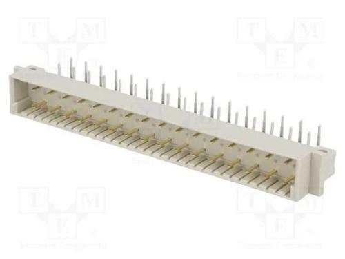 Tomada, DIN 41612, tipo D, macho, PIN: 32, a+c ca.