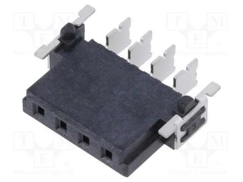 Conector: Placa-Placa, Fêmea, Pin: 4, 2,54mm, Har-Flex Power, 21a