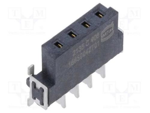 Conector: Placa-Placa, Fêmea, Pin: 4, 2,54mm, Har-Flex Power, 22a
