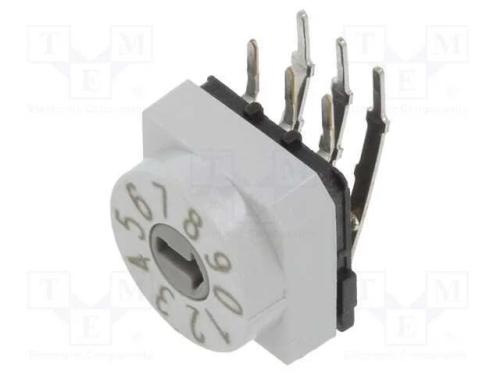 Emissor de Código, Dec/Bcd, Pos: 10, Tht, Rcontacto Max: 80mo, Pt65
