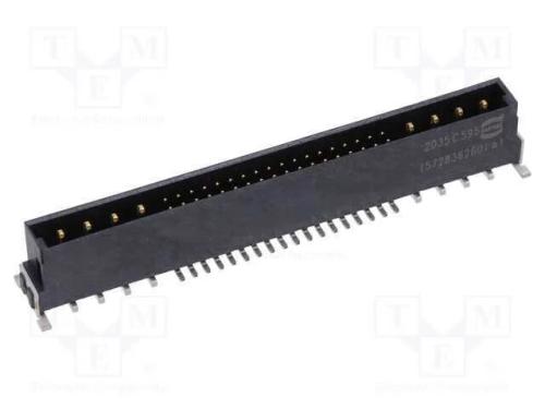 Conector: Placa-Placa, Macho, Pin: 44(8+36), Har-Flex Hybrid