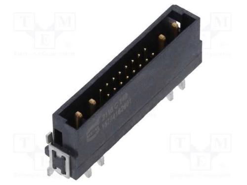 Conector: Placa-Placa, Macho, Pin: 20(4+16), Har-Flex Hybrid