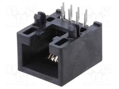 Tomada, RJ45, PIN: 8, Cat: 5e, não blindados,de p.