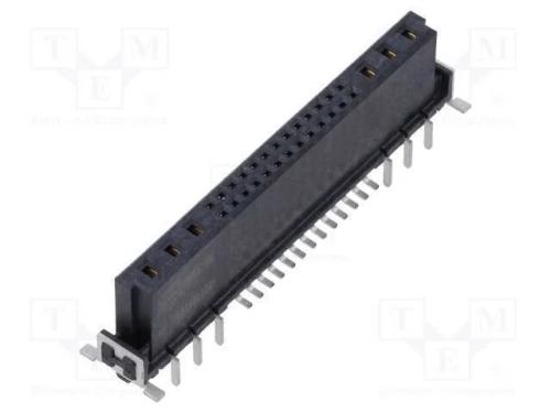 Conector: Placa-Placa, Fêmea, Pin: 32(6+26), Har-Flex Hybrid
