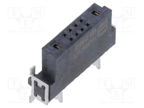 Conector: Placa-Placa, Fêmea, Pin: 10(2+8), Har-Flex Hybrid