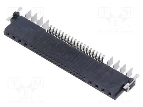Conector: Placa-Placa, Fêmea, Pin: 44(8+36), Har-Flex Hybrid