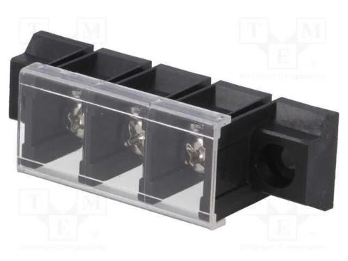 Bloco terminal, solda,terminal parafusado, 6mm2, .