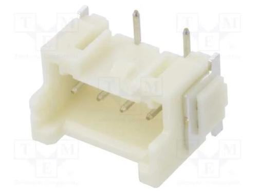 Fio-Placa, Tomada, Macho, Xa, 2,5mm, Pin: 4, Smt, 250v, 3a, -25&divide;85c