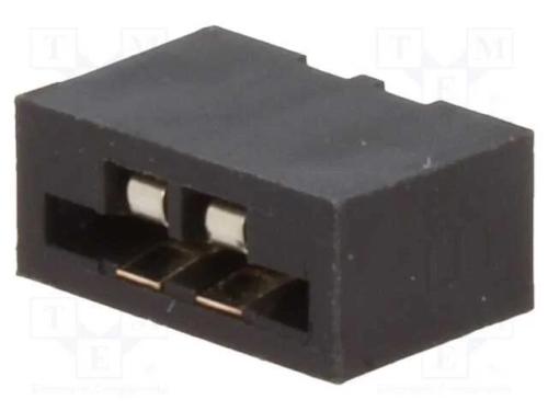 Conector: FFC/FPC, simples, PIN: 2, Non-ZIF, THT,.