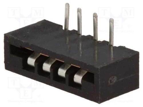 Conector: FFC/FPC, angulares 90, PIN: 4, Non-ZIF,.