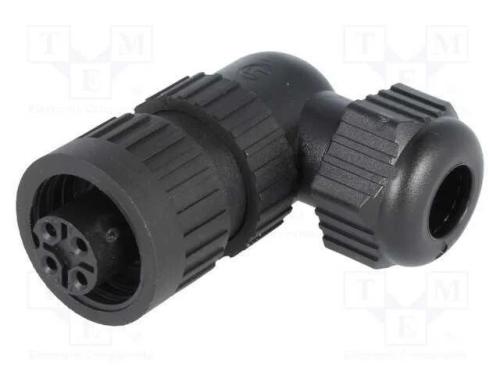Conector: redondos, ficha, fêmea, IP67, CA, PIN: .