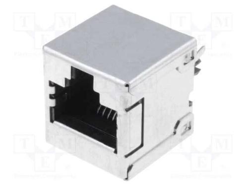 Tomada, RJ45, PIN: 8, Cat: 3, completamente blind.