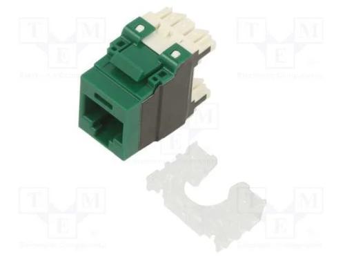 Tomada, RJ45, PIN: 8, Cat: 6a, Sistema: 8p8c, 22A.