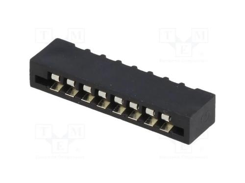 Conector: FFC/FPC, simples, PIN: 8, Non-ZIF, THT,.