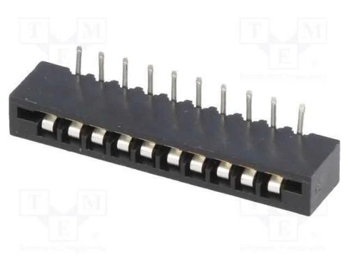 Conector: FFC/FPC, angulares 90, PIN: 10, Non-ZIF.