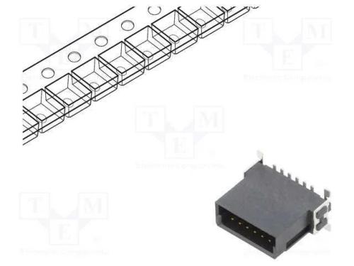 Conector: Placa-Placa, Macho, Pin: 12, 1,27mm, -55÷125c, Ul94v-0