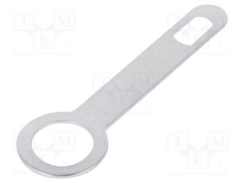 Terminal: Eletromagnético de Potência, 0,3mm, M4, Roscado, Latão