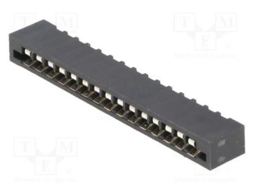 Conector: FFC/FPC, simples, PIN: 15, Non-ZIF, THT.