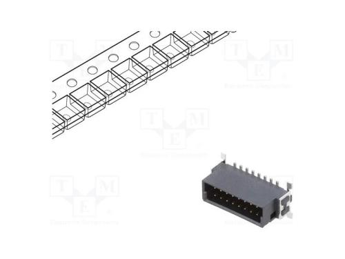 Conector: Placa-Placa, Macho, Pin: 16, 1,27mm, -55÷125c, Ul94v-0