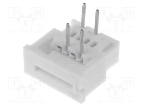 Conector: FFC/FPC, angulares 90, PIN: 4, THT, 200.